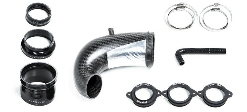 Audi RS3 TTRS Gen 2 Carbon turbo inlet with NO FLANGE