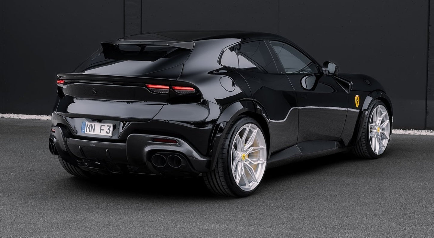 Ferrari Purosangue Stainless Steel Tailpipes (2 pieces)