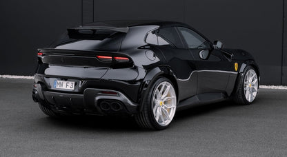 Ferrari Purosangue Stainless Steel Tailpipes (2 pieces)