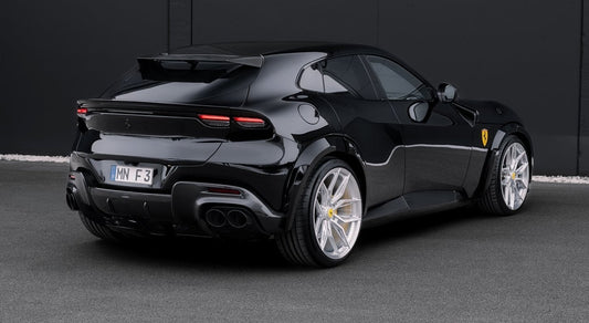 Ferrari Purosangue Stainless Steel Tailpipes (2 pieces)