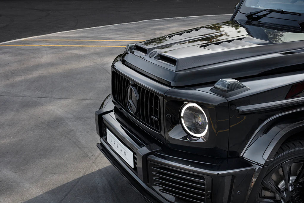 Mercedes G-Wagon (Widetrack) BULLNOSE Complete Visual Carbon Fibre (raw)