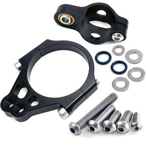 Hyperpro steering Damper Clamp Black