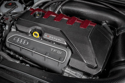 Audi RS3 Gen 2 TTRS 8S Black & Red Engine Cover