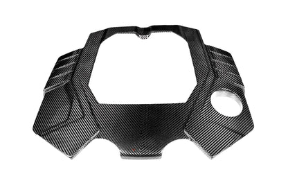 Audi C8 RS6 RS7 Black Carbon Engine Cover