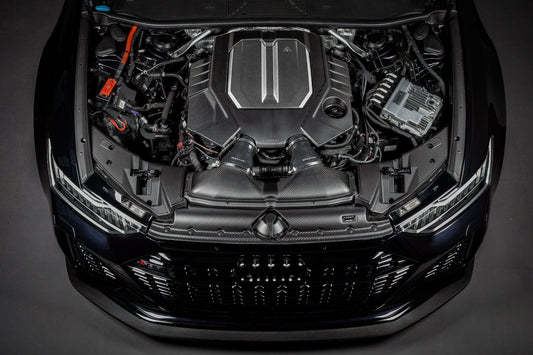 Audi C8 RS6 RS7 Black Carbon Engine Cover