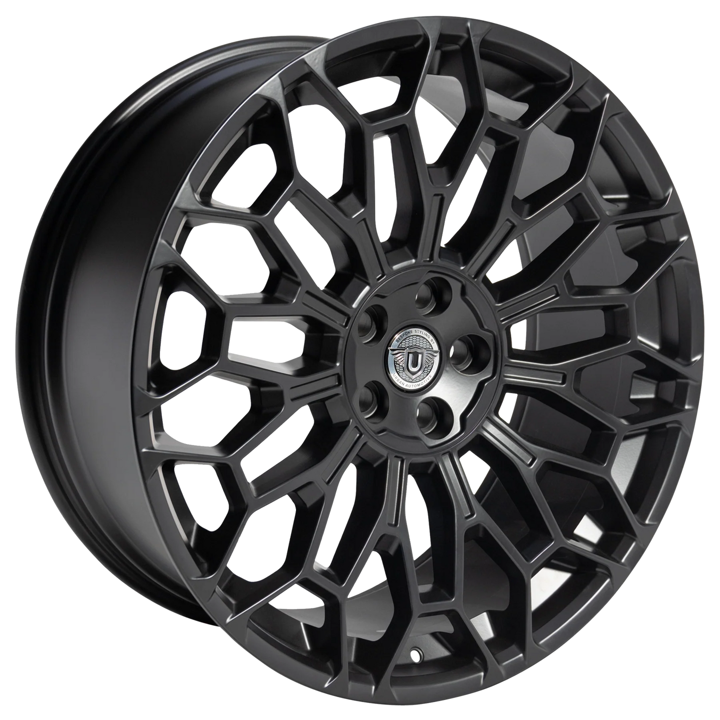 Audi RSQ8 24" Cast Wheels Satin Black UC-6 (set of 4)